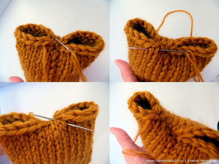 В серединной части шов получается «утопленным».