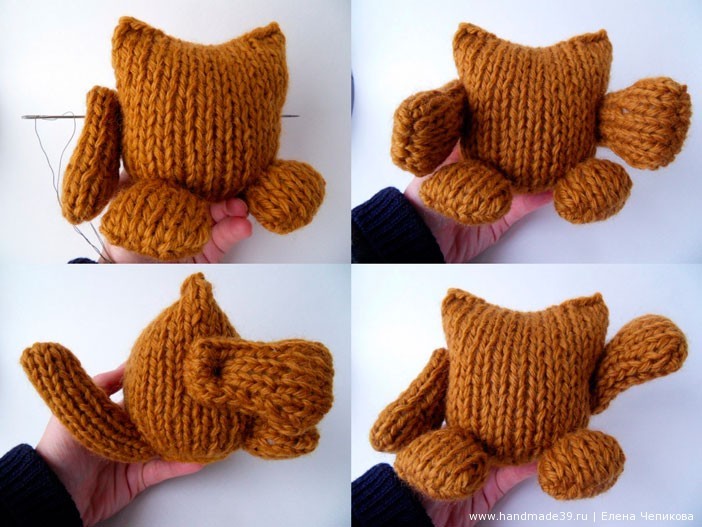 Лапы-руки свободно вращаются.